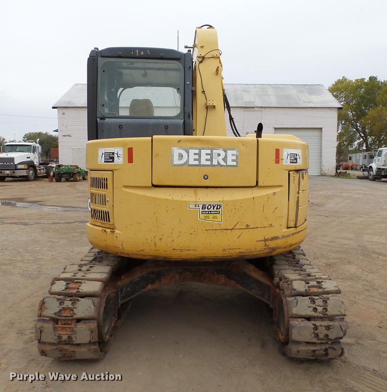 image for item DB4220 2007 John Deere 75C mini excavator