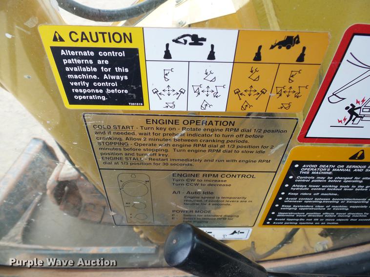 image for item DB4220 2007 John Deere 75C mini excavator