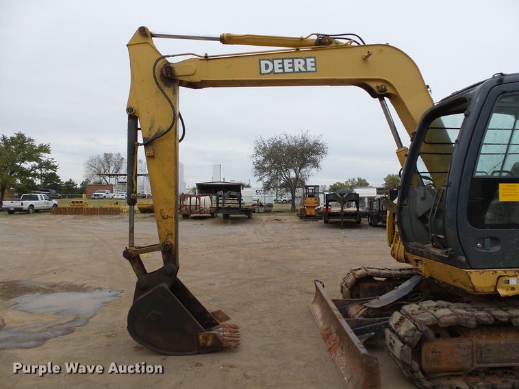 image for item DB4220 2007 John Deere 75C mini excavator