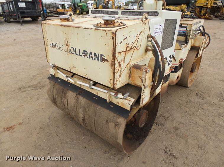 image for item DB4223 Ingersoll Rand DD24 double drum vibratory roller