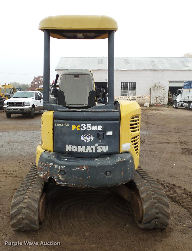 image for item DB4225 2004 Komatsu PC35MR-2 compact excavator