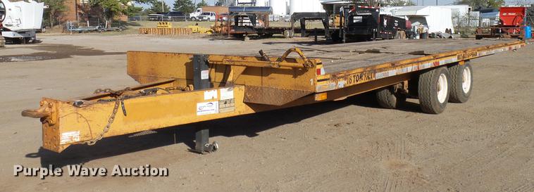image for item DB4240 2007 Econoline SP1625TE tilt deck equipment trailer