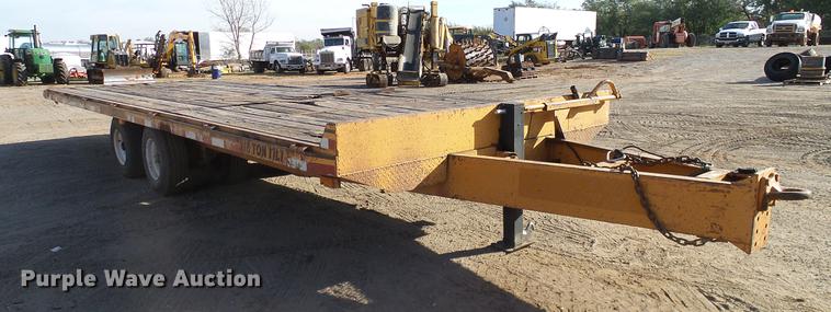 image for item DB4240 2007 Econoline SP1625TE tilt deck equipment trailer