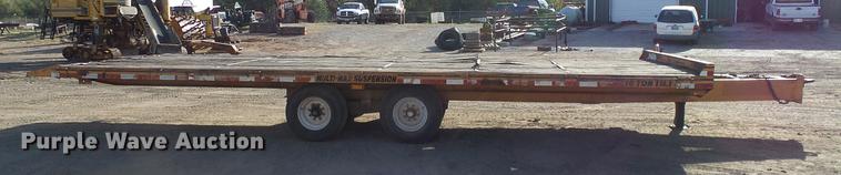 image for item DB4240 2007 Econoline SP1625TE tilt deck equipment trailer