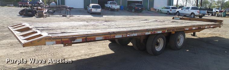 image for item DB4240 2007 Econoline SP1625TE tilt deck equipment trailer