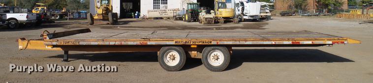 image for item DB4240 2007 Econoline SP1625TE tilt deck equipment trailer