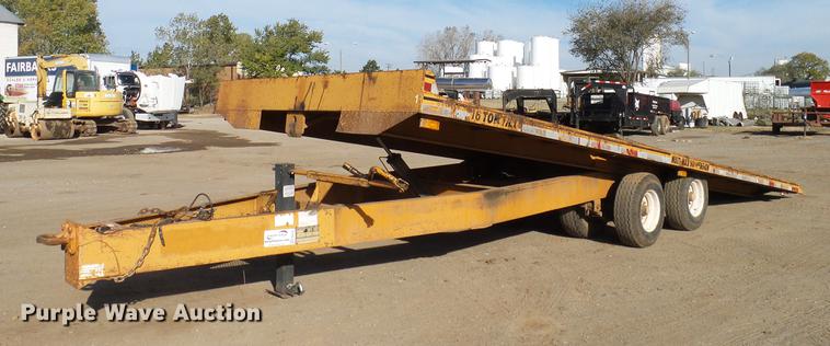 image for item DB4240 2007 Econoline SP1625TE tilt deck equipment trailer