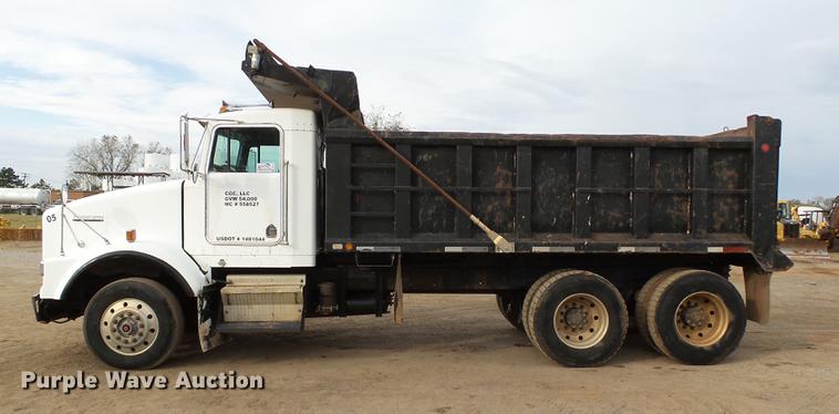 image for item DB4241 1999 Kenworth T800 dump truck