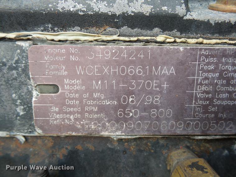 image for item DB4241 1999 Kenworth T800 dump truck