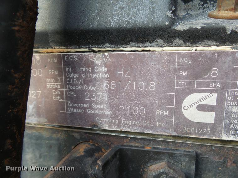 image for item DB4241 1999 Kenworth T800 dump truck