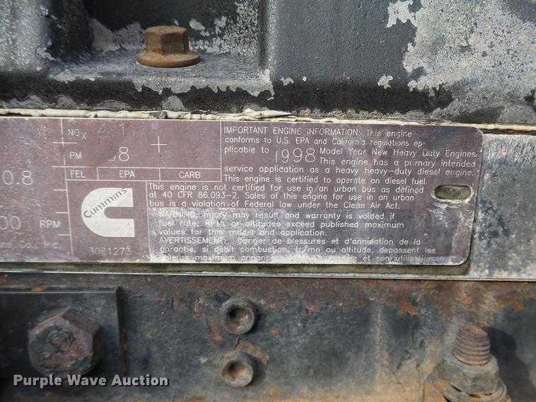 image for item DB4241 1999 Kenworth T800 dump truck