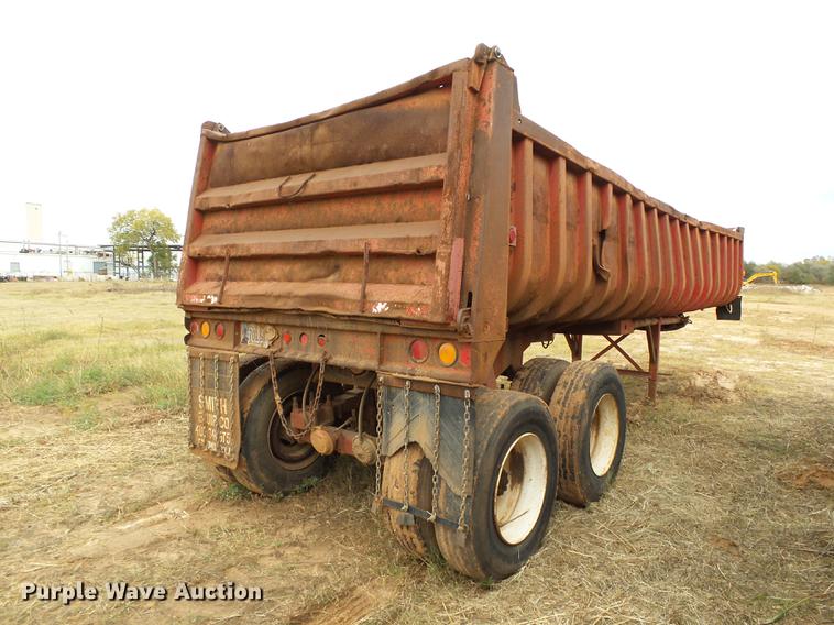 image for item DB4249 1975 Fruehauf DD4-M2-27 end dump trailer