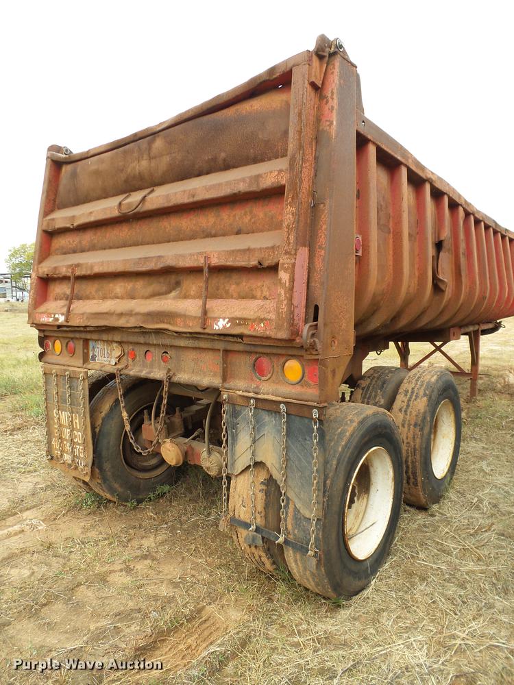 image for item DB4249 1975 Fruehauf DD4-M2-27 end dump trailer