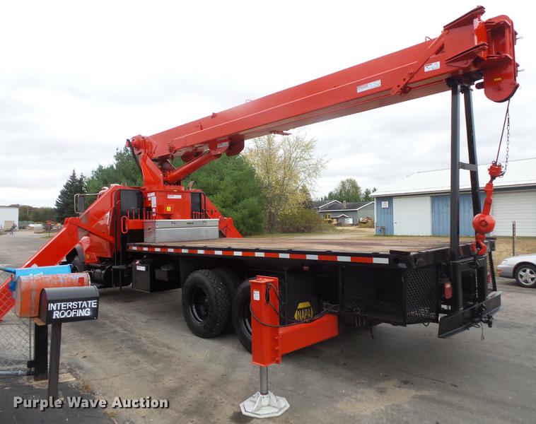image for item DB8047 1995 Ford L9000 crane truck