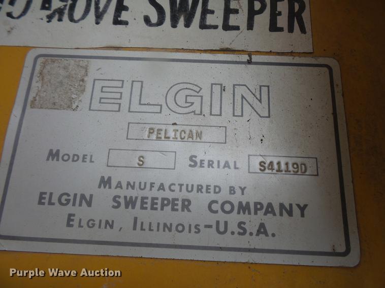 image for item DB8051 Elgin Pelican S street sweeper