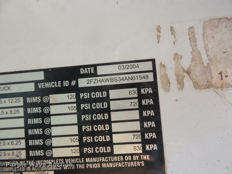 image for item DB8071 2004 Sterling L8500 ready mix truck