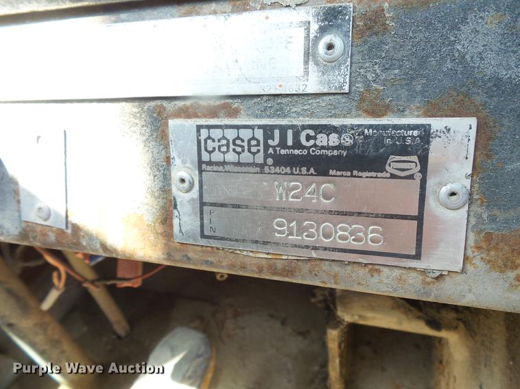 image for item DB8088 1978 Case W24C wheel loader