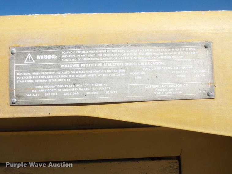 image for item DB8089 1983 Caterpillar 950B wheel loader