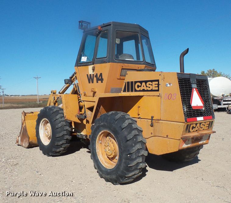 image for item DB8093 1980 Case W14 wheel loader