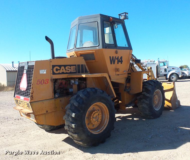 image for item DB8093 1980 Case W14 wheel loader