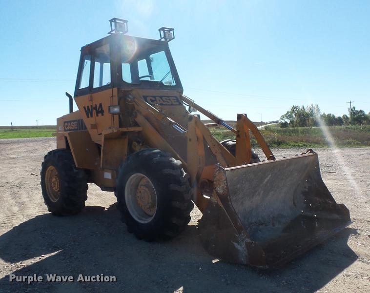 image for item DB8093 1980 Case W14 wheel loader