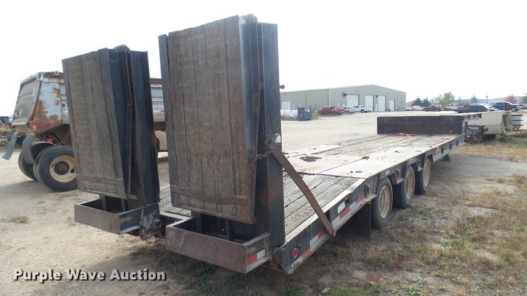 image for item DC1856 2000 Trailboss drop deck equipment trailer