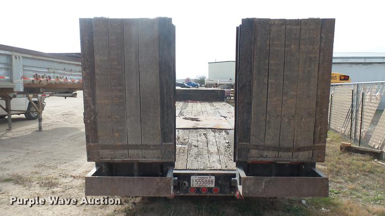 image for item DC1856 2000 Trailboss drop deck equipment trailer