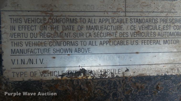 image for item DC1856 2000 Trailboss drop deck equipment trailer