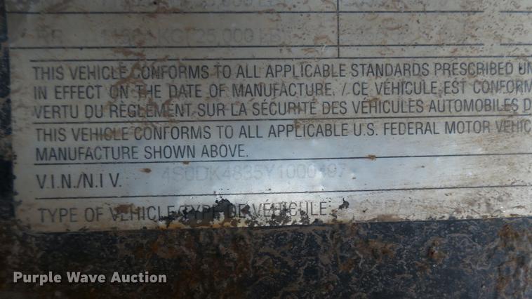 image for item DC1856 2000 Trailboss drop deck equipment trailer