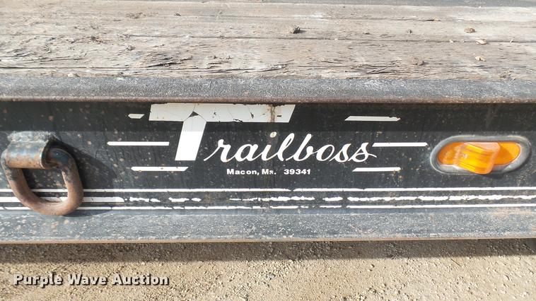 image for item DC1856 2000 Trailboss drop deck equipment trailer