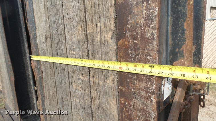 image for item DC1856 2000 Trailboss drop deck equipment trailer