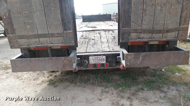 image for item DC1856 2000 Trailboss drop deck equipment trailer