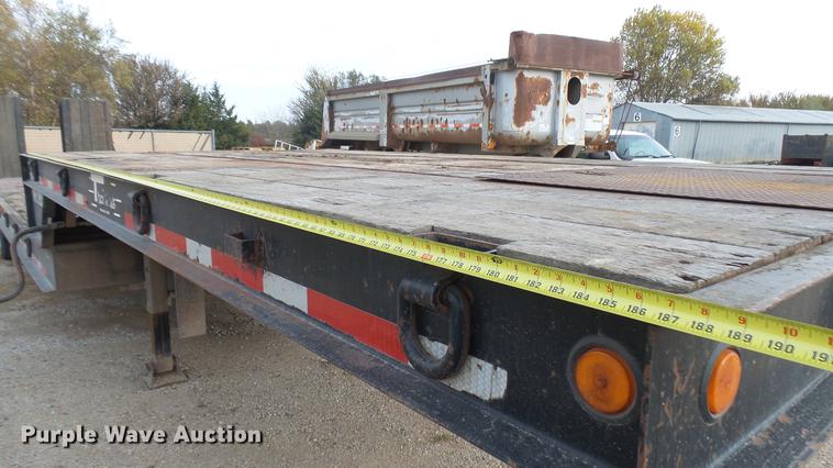 image for item DC1856 2000 Trailboss drop deck equipment trailer