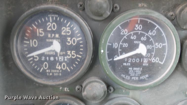 image for item DC1861 1985 Am General M929 dump truck