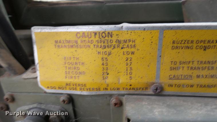 image for item DC1861 1985 Am General M929 dump truck