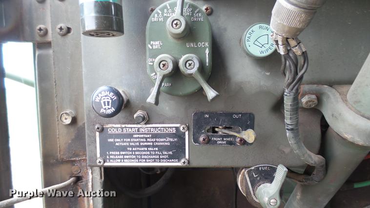 image for item DC1861 1985 Am General M929 dump truck