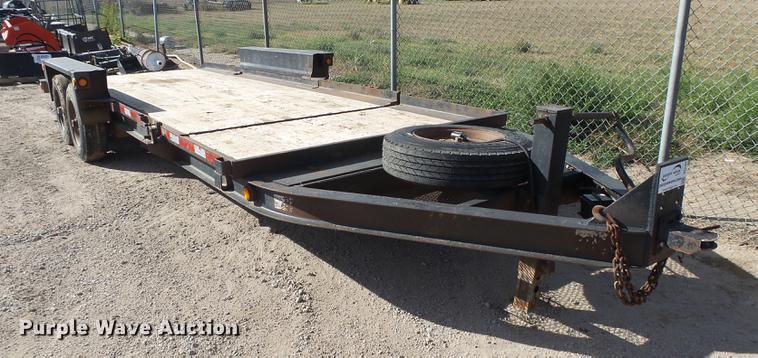 image for item DC3789 2014 Belshe TB16 tilt deck equipment trailer