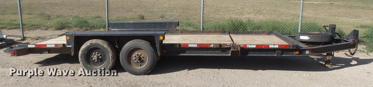 image for item DC3789 2014 Belshe TB16 tilt deck equipment trailer