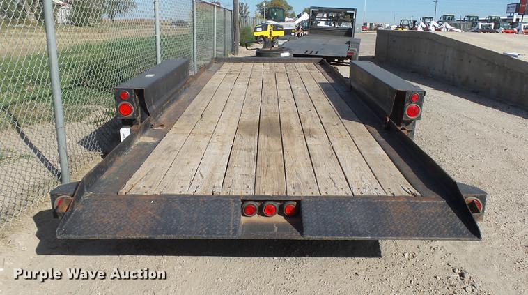 image for item DC3789 2014 Belshe TB16 tilt deck equipment trailer