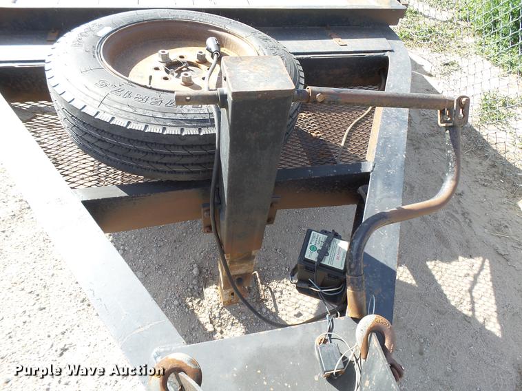 image for item DC3789 2014 Belshe TB16 tilt deck equipment trailer