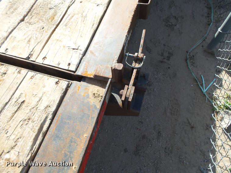 image for item DC3789 2014 Belshe TB16 tilt deck equipment trailer