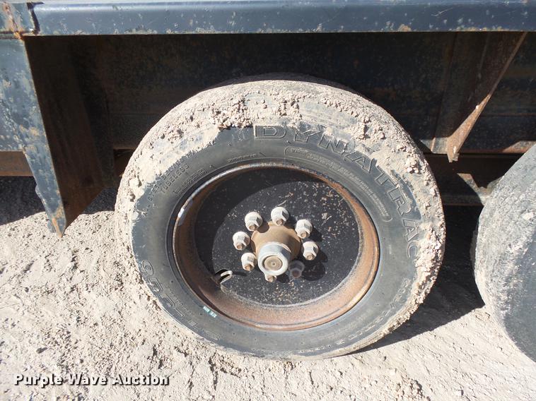 image for item DC3789 2014 Belshe TB16 tilt deck equipment trailer