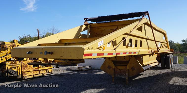 image for item DC5250 1994 Trail King bottom dump trailer