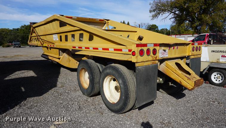 image for item DC5250 1994 Trail King bottom dump trailer