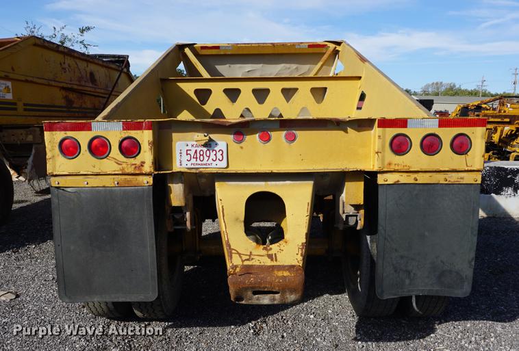 image for item DC5250 1994 Trail King bottom dump trailer