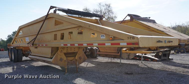 image for item DC5250 1994 Trail King bottom dump trailer