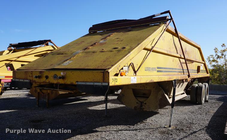 image for item DC5251 1985 Load King bottom dump trailer