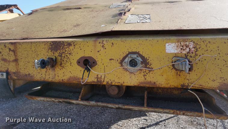 image for item DC5251 1985 Load King bottom dump trailer