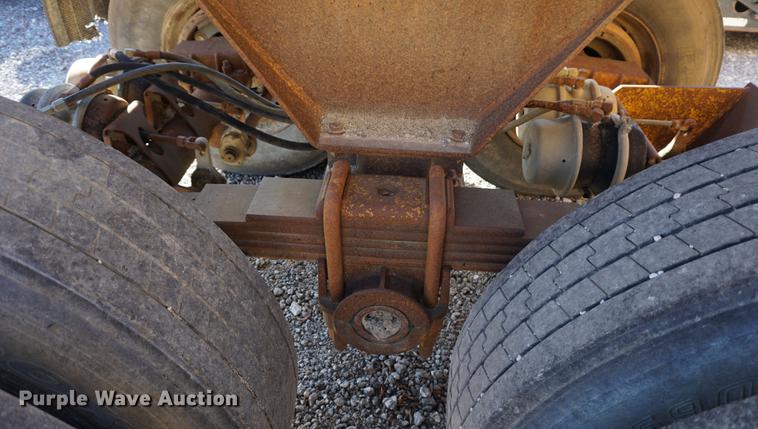 image for item DC5251 1985 Load King bottom dump trailer