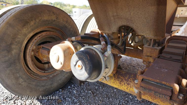 image for item DC5251 1985 Load King bottom dump trailer